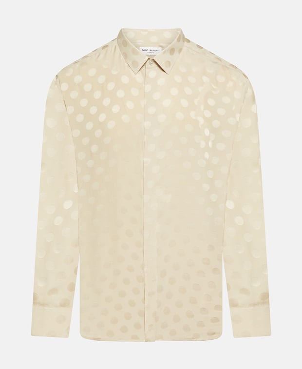 Saint Laurent Silk shirt Oatmeal