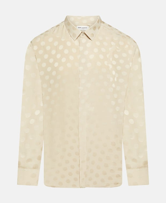 Saint Laurent Silk shirt Oatmeal