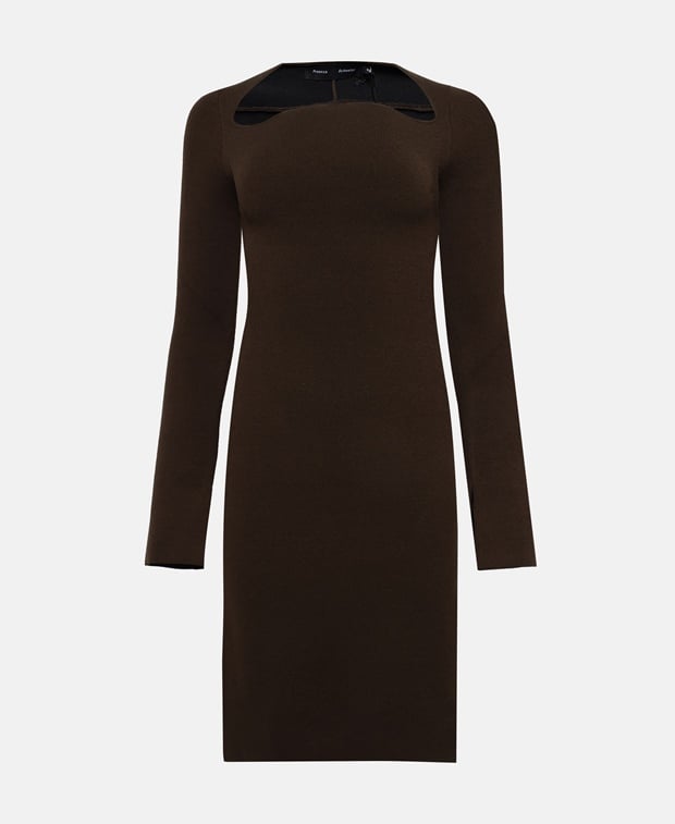 Proenza Schouler Knitted dress Brown