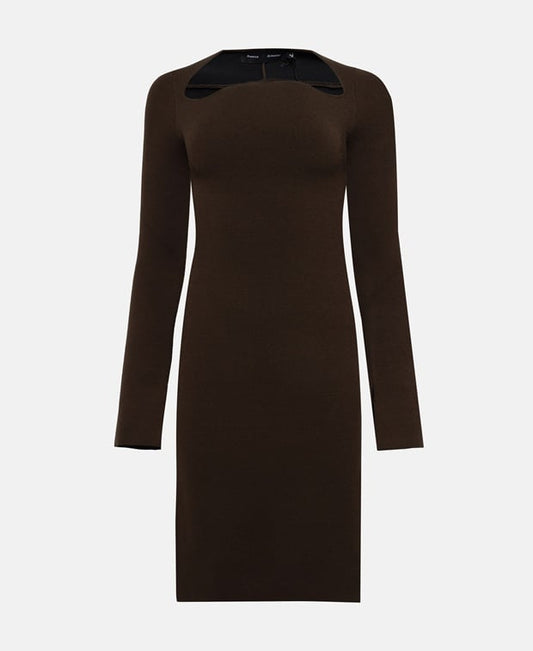 Proenza Schouler Knitted dress Brown