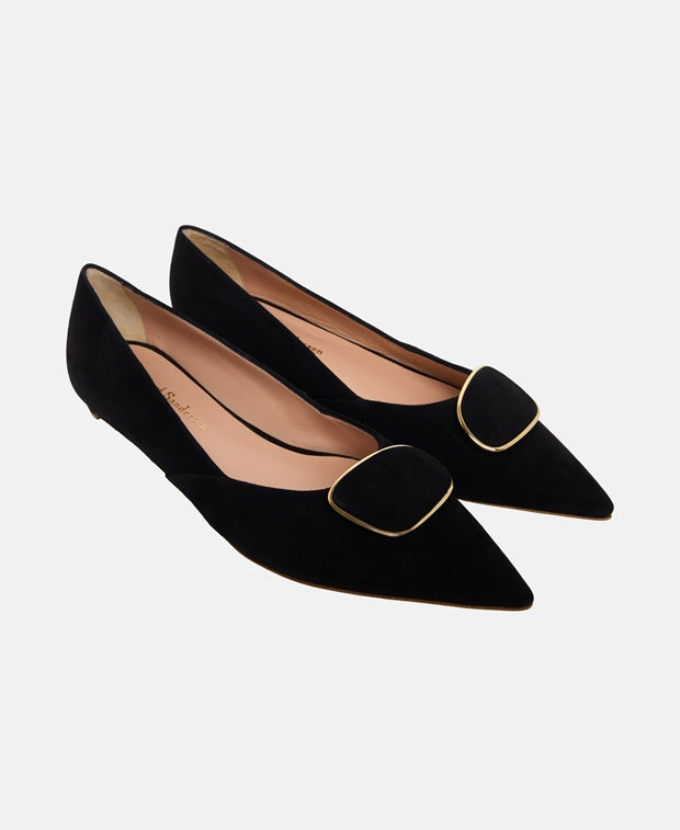 Rupert Sanderson New Aga Ballet flats Black