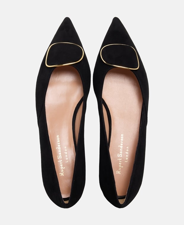 Rupert Sanderson New Aga Ballet flats Black