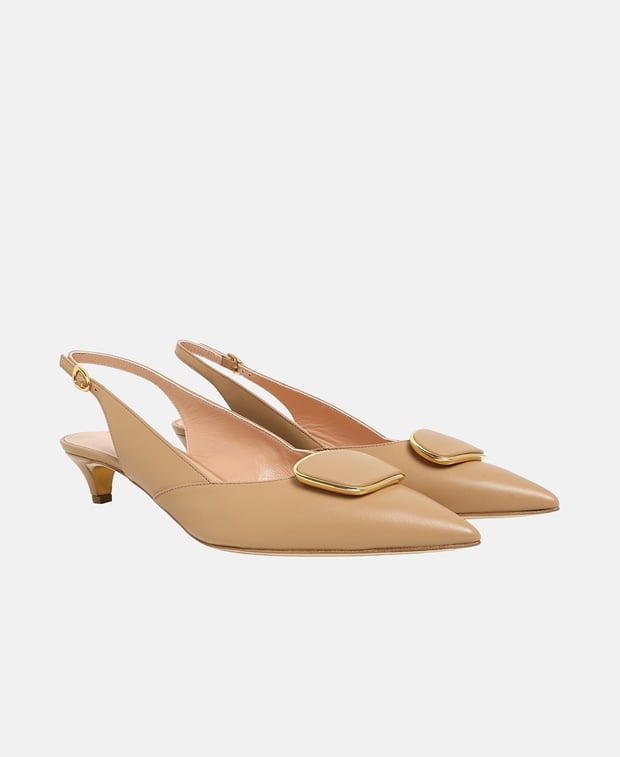 Rupert Sanderson Misty Slingback pumps Nougat