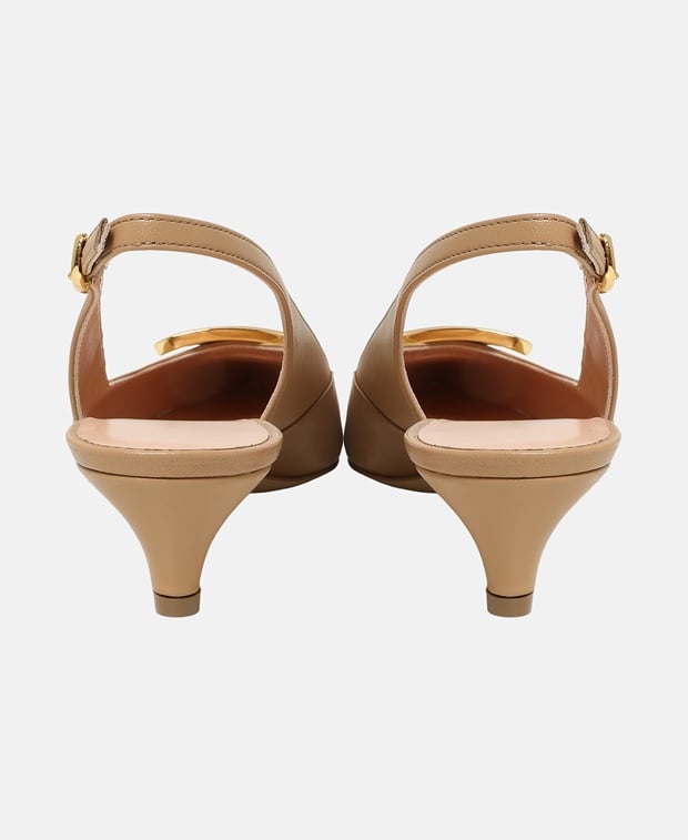 Rupert Sanderson Misty Slingback pumps Nougat