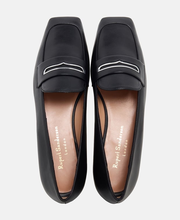 Rupert Sanderson Doublet Loafers Black