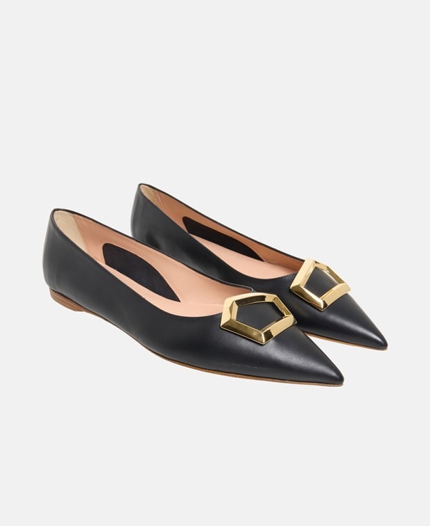 Rupert Sanderson Traboe Ballet flats Black