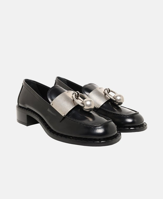 Prada Calzature Donna Moccasins Black