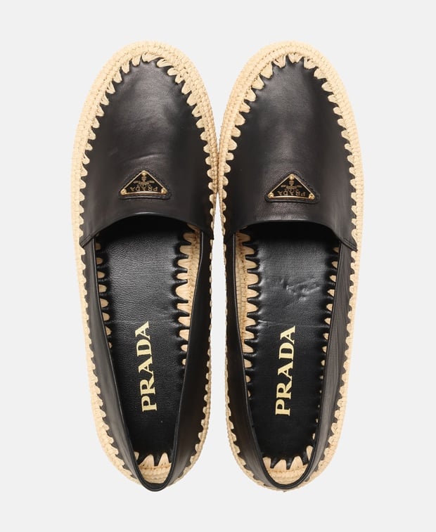 Prada Calzature Donna Espadrilles Black