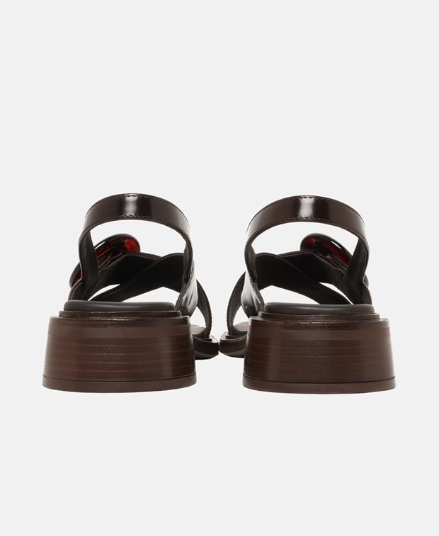 Prada Sandals Black Coffee