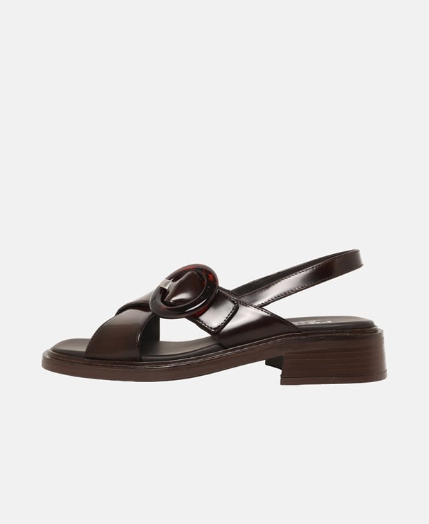 Prada Sandals Black Coffee