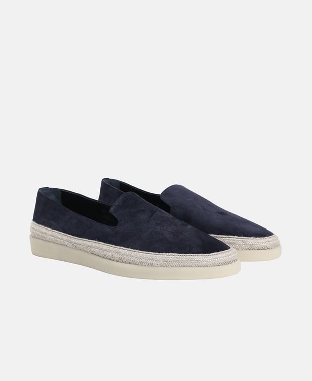Prada Scamosciato Espadrilles Navy