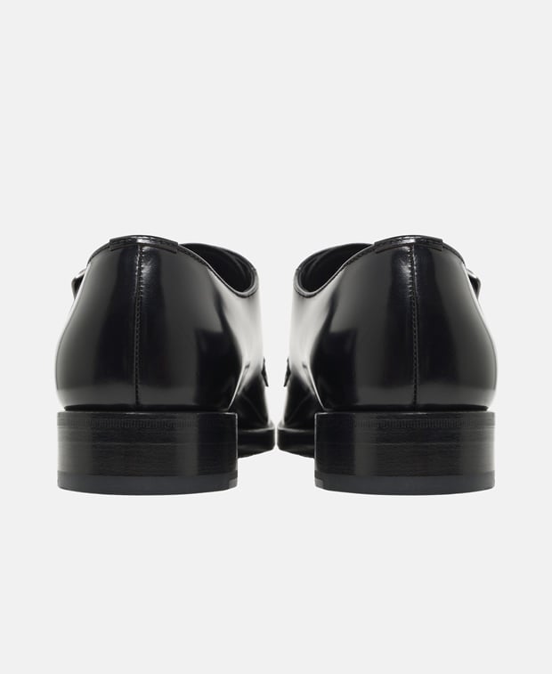Prada Double monkstraps Black
