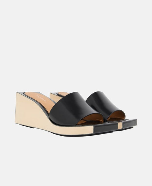 Maison Margiela Wedge sandals Black