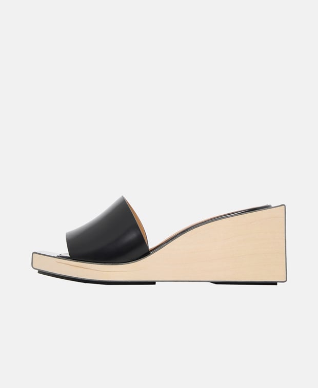 Maison Margiela Wedge sandals Black