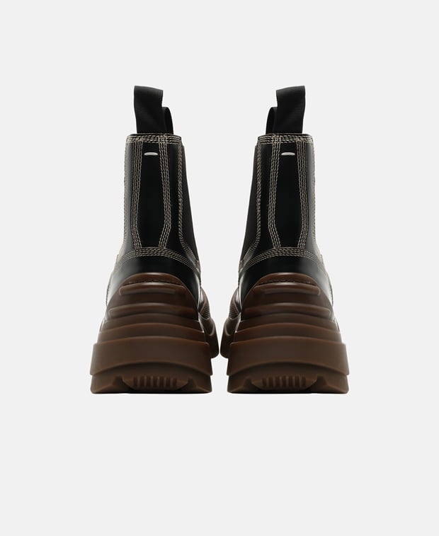 Maison Margiela M Stivaletto Chelsea boots Black