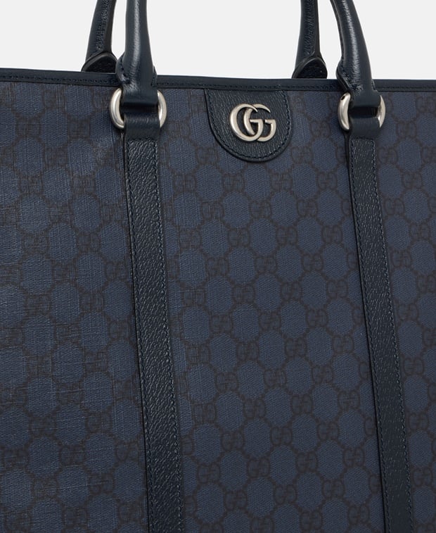 Gucci Leather tote bag Navy