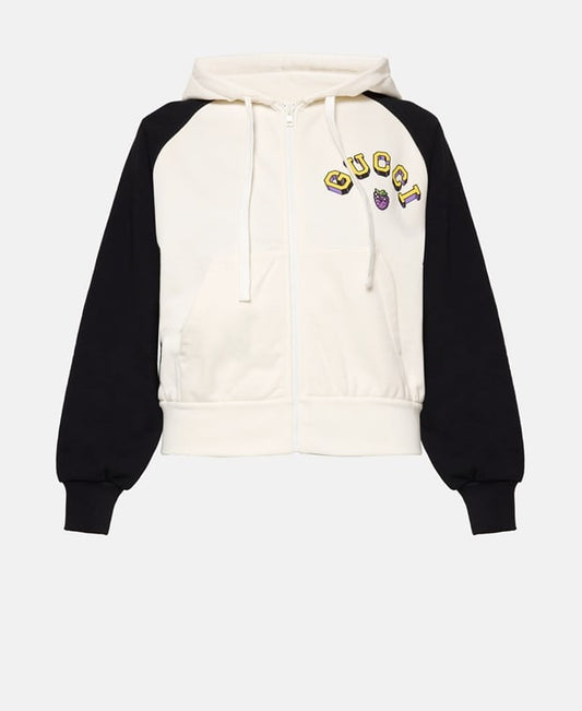 Gucci Hooded sweat jacket