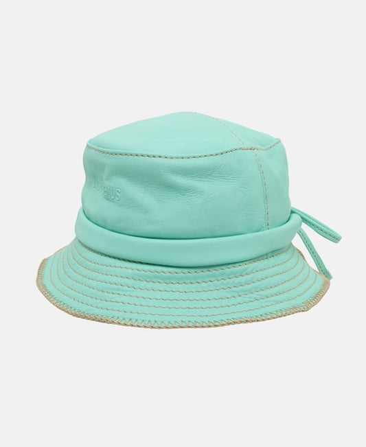 Jacquemus Leather bucket hat