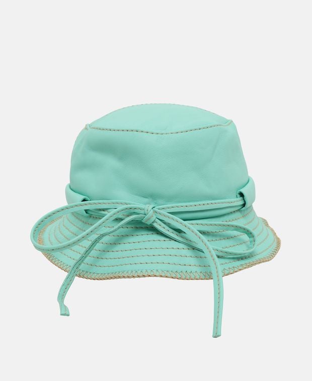 Jacquemus Leather bucket hat