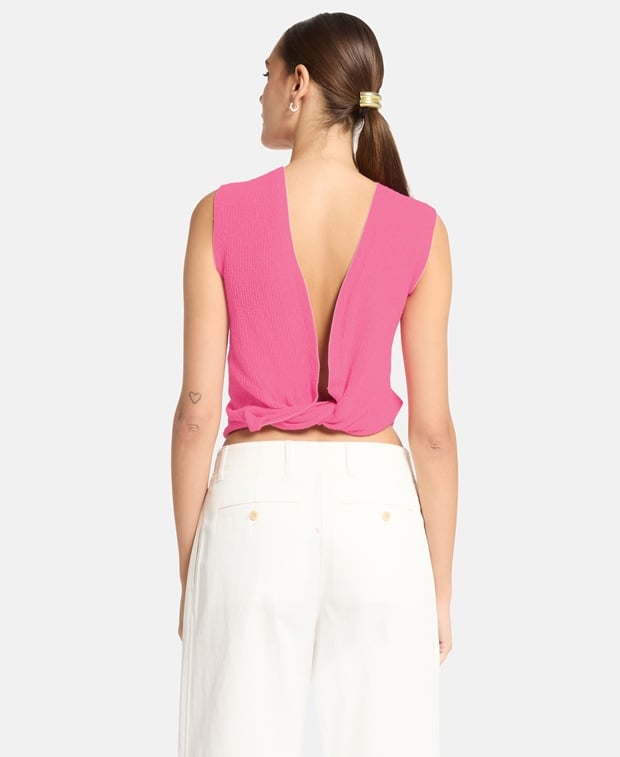 Jacquemus Sleeveless pullover Pink