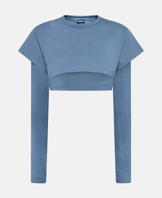 Jacquemus Cropped top Navy