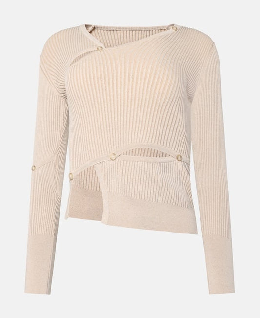 Jacquemus Cardigan Oatmeal