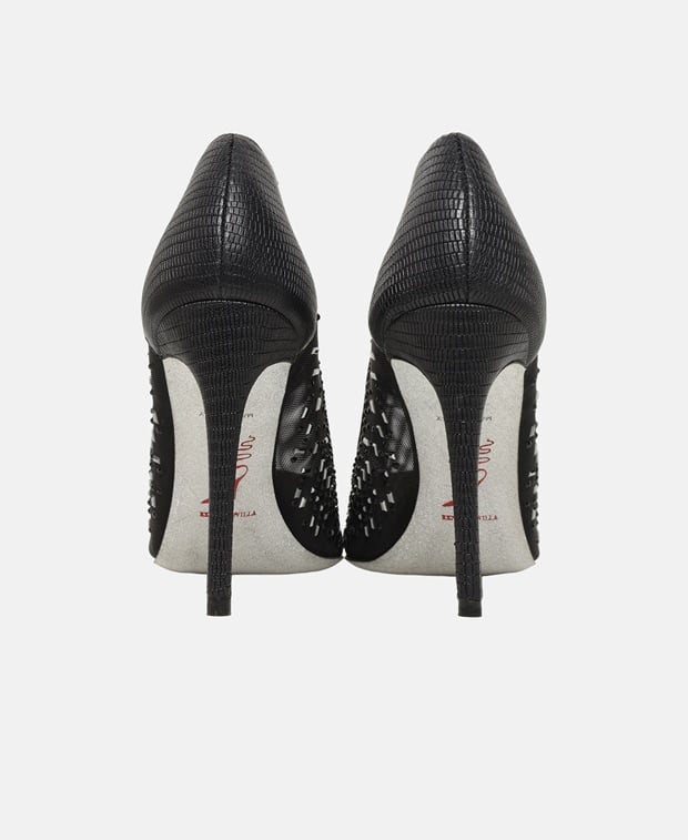 Rene Caovilla N04 Nia Pumps Black