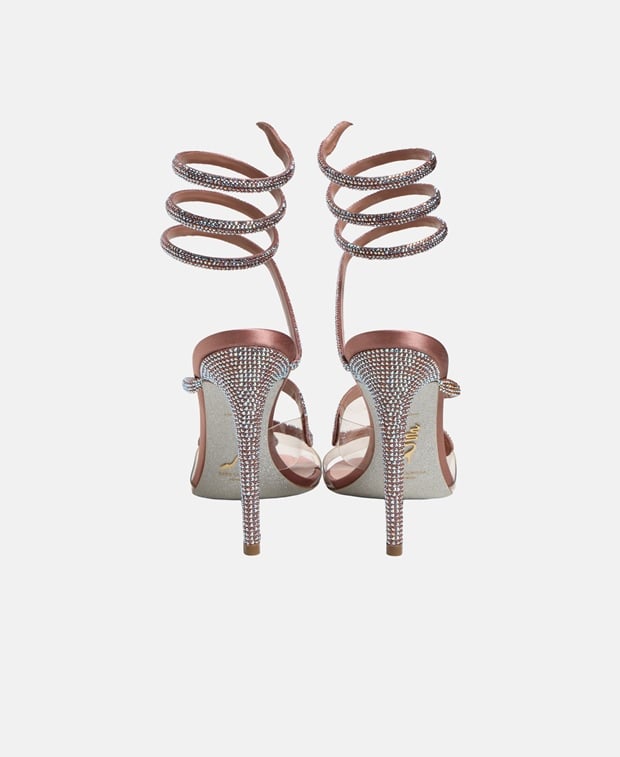 Rene Caovilla M11 Morgana Heeled sandals Light Pink