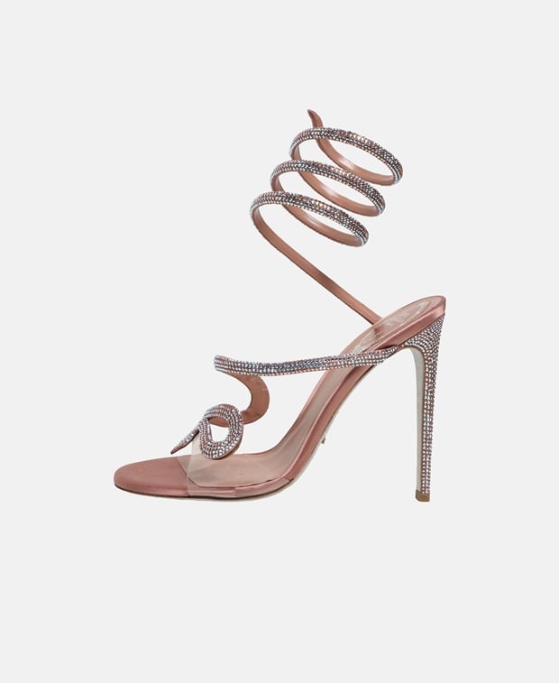 Rene Caovilla M11 Morgana Heeled sandals Light Pink