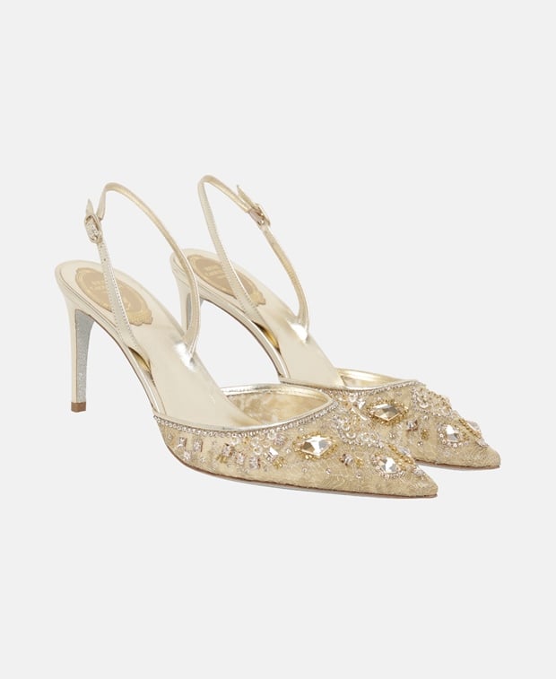 Rene Caovilla Slingback pumps Aretha