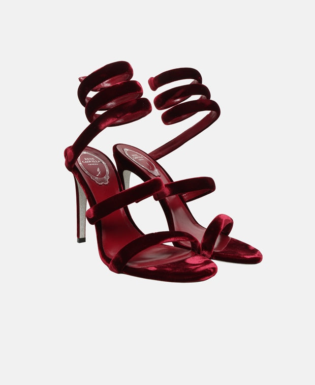 Rene Caovilla CLEO Heeled sandals Red