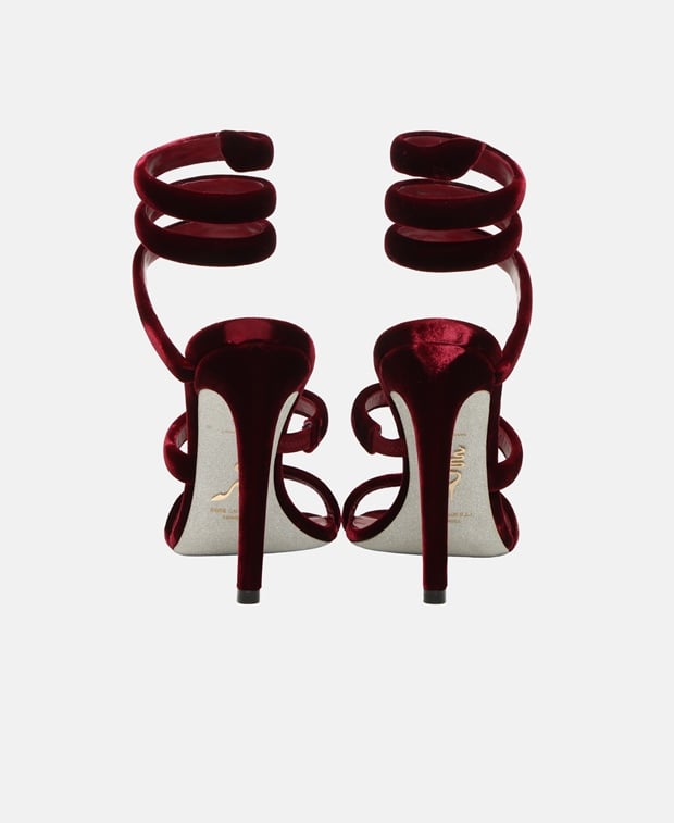Rene Caovilla CLEO Heeled sandals Red