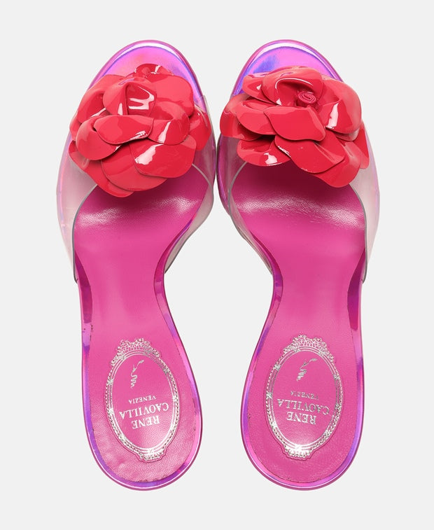 Rene Caovilla Heeled sandals Flower