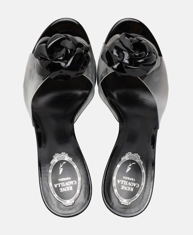 Rene Caovilla Heeled sandals Flower