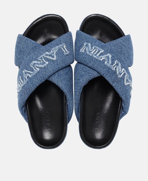 Lanvin Sandals Slate Blue