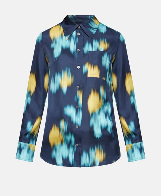 Lanvin Silk blouse Navy