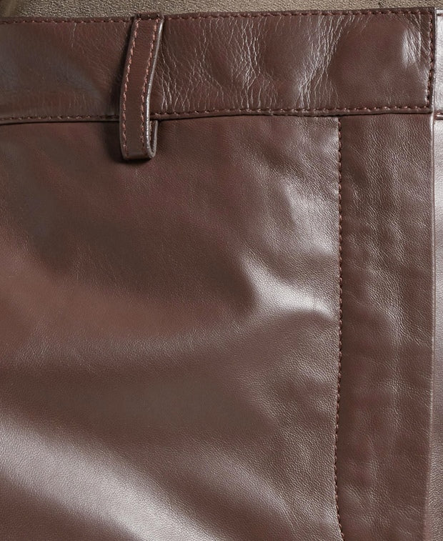 Lanvin Leather skirt