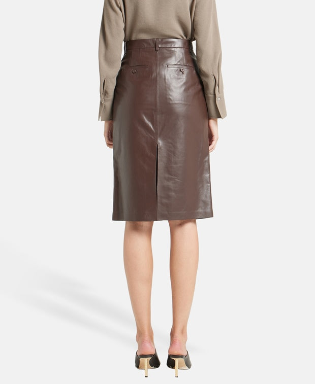 Lanvin Leather skirt