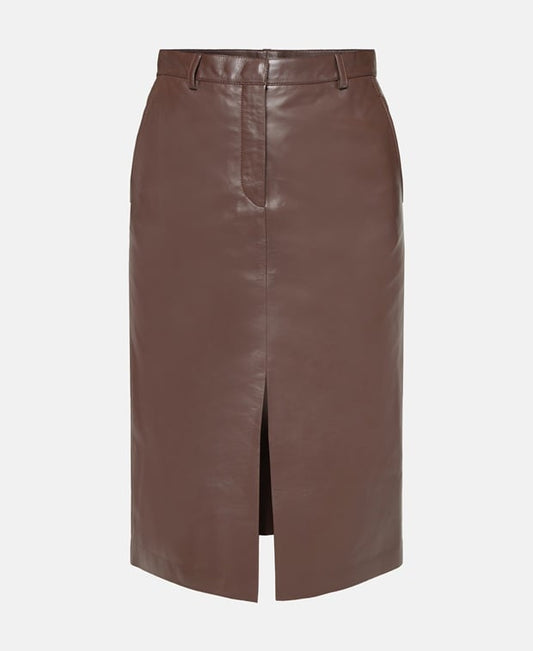 Lanvin Leather skirt