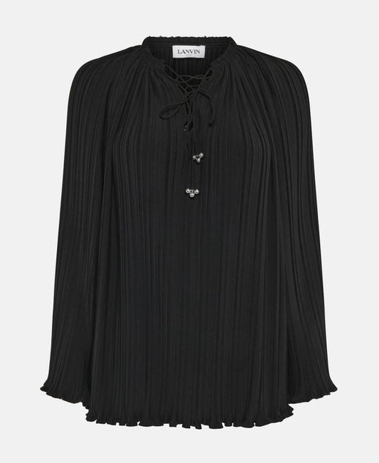 Lanvin Pleated shirt blouse
