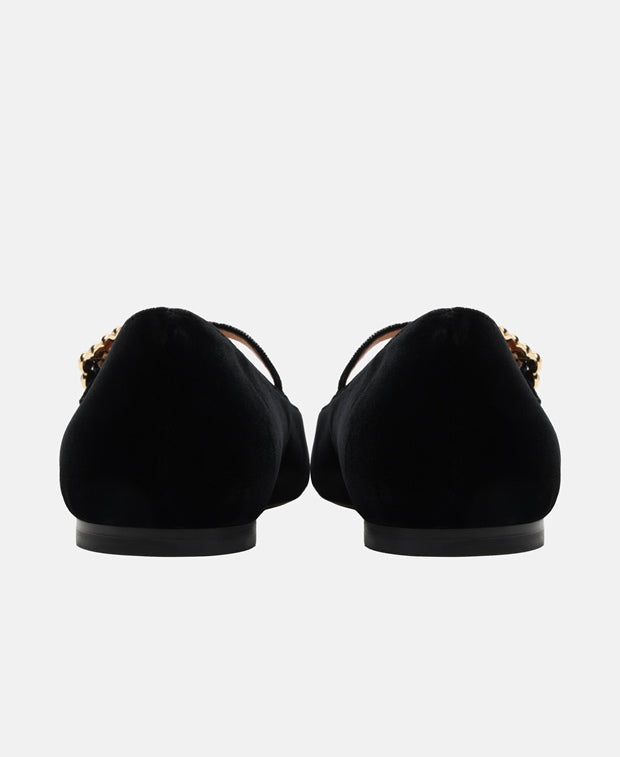 Gianvito Rossi Wondy Mary Jane Slingback ballerina Black