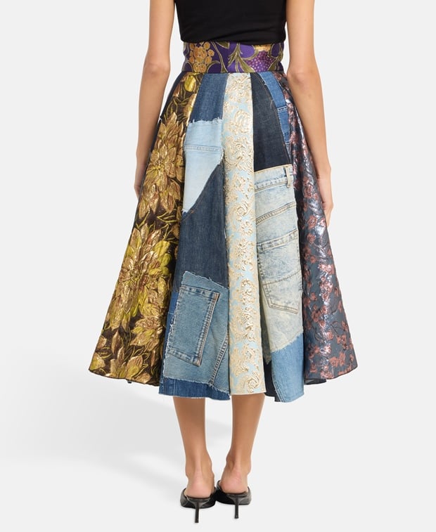 Dolce & Gabbana A-line skirt Blue