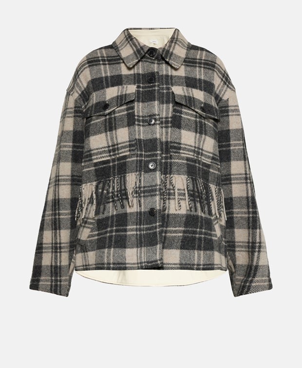 Marant Etoile Shacket Greige