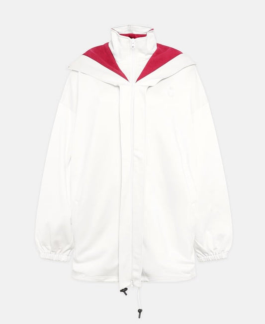 Marant Etoile Hooded jacket Ecru