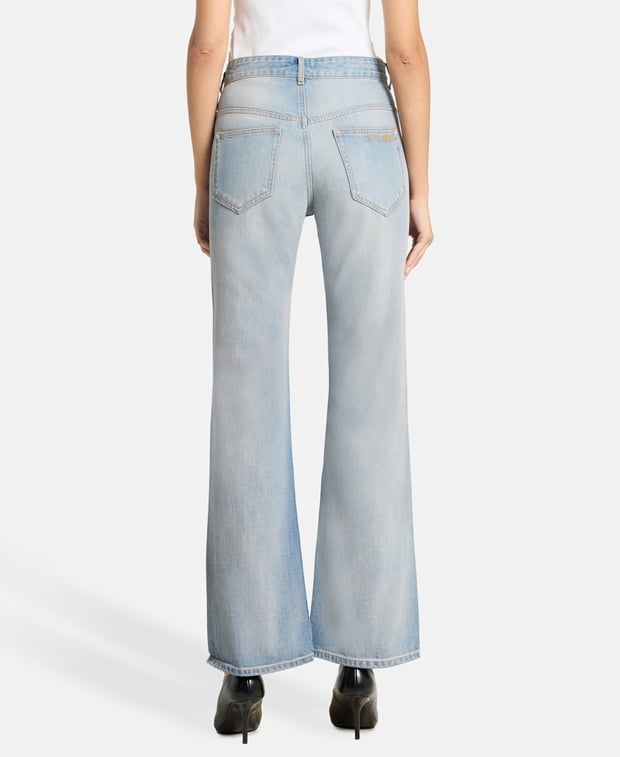 Marant Etoile Belvira Bootcut jeans Light Blue