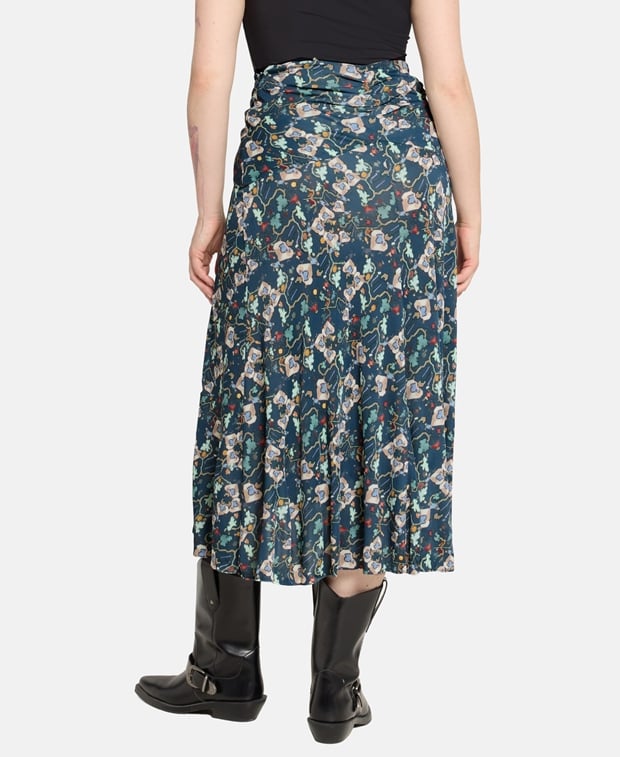 Isabel Marant Midi skirt Turquoise