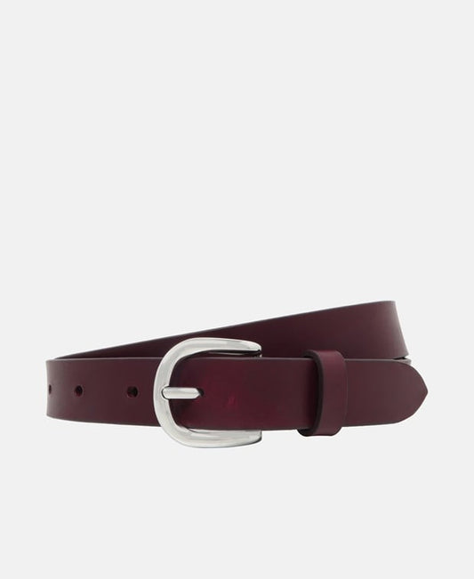 Isabel Marant Leather belt Burgundy