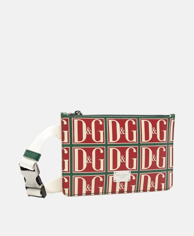 Dolce & Gabbana Leather bum bag Red