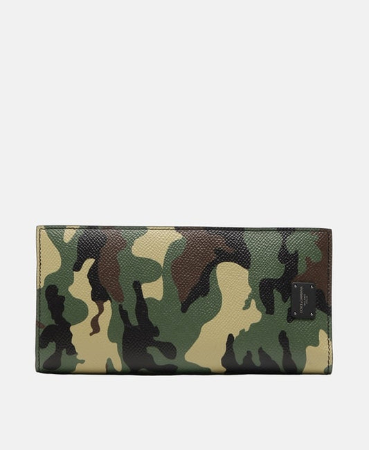 Dolce & Gabbana Continental Wallet leather wallet Green