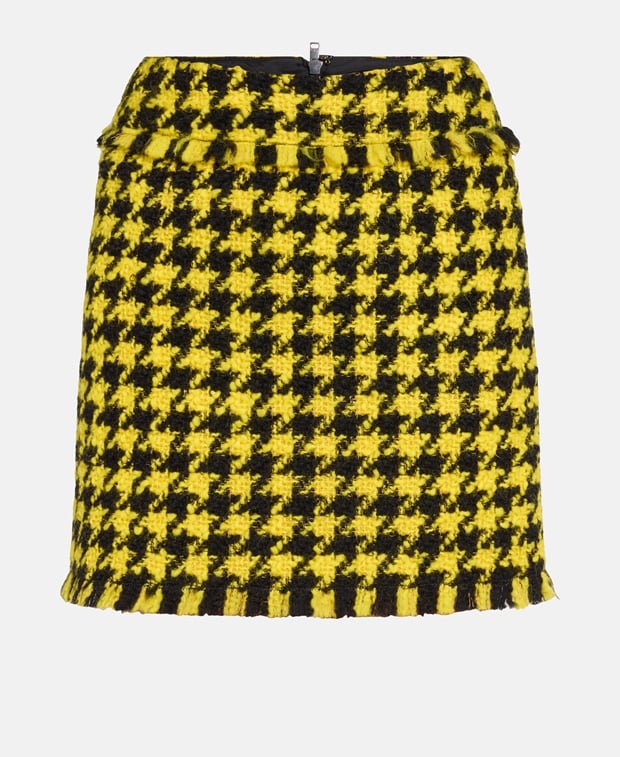 Dolce & Gabbana BouclÃÂ© skirt Yellow